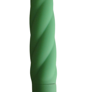 7 Inch Silicone Vibrator Green