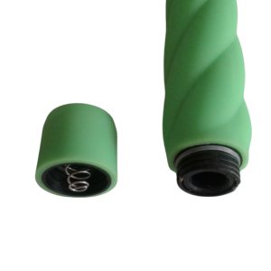 Alternative view of 7 Inch Silicone Vibrator Green