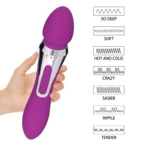 Alternative view of Cupidove Q-Audrey Vibrator Purple